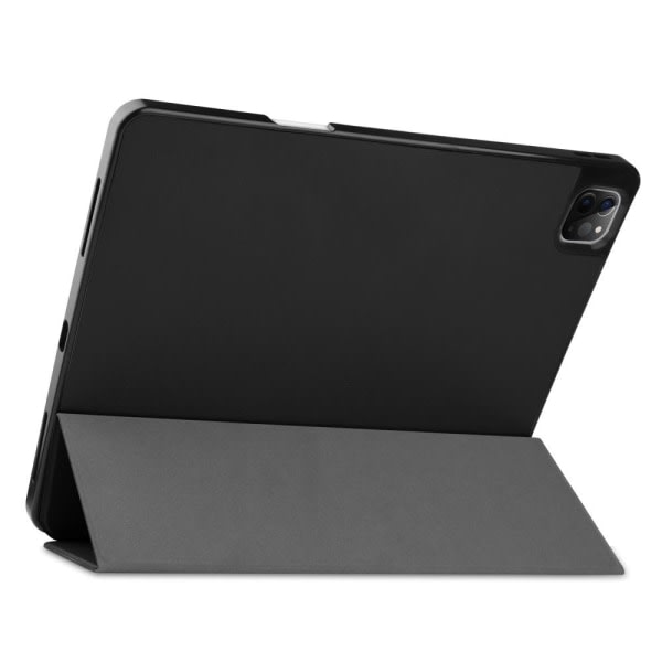iPad Pro 12,9" 2021 Slim fit tri-fold fodral - Svart Svart