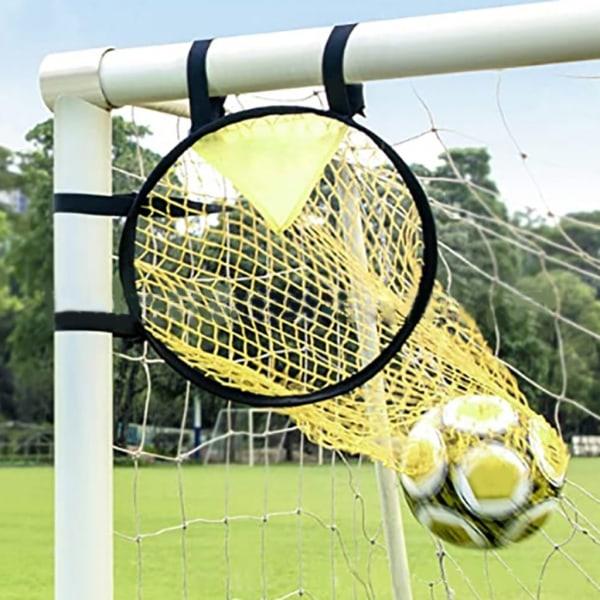 Top Bins Fodboldmål Mål Fodboldmål Mål Net Fodbold Skyd Præcision Træningsudstyr Træner Gave Justerbar null - C