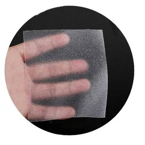 TG Hælbeskyttelse Slidstærk Anti-Glid Sko-Sål Tape Sort