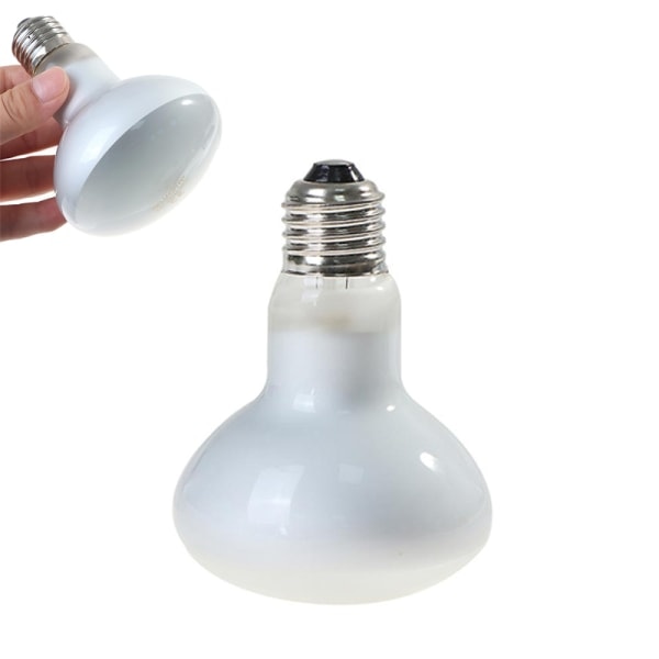 2 stk. UVA Reptil Lampe Pære Skildpadde Solbadning UV Pærer Opvarmning