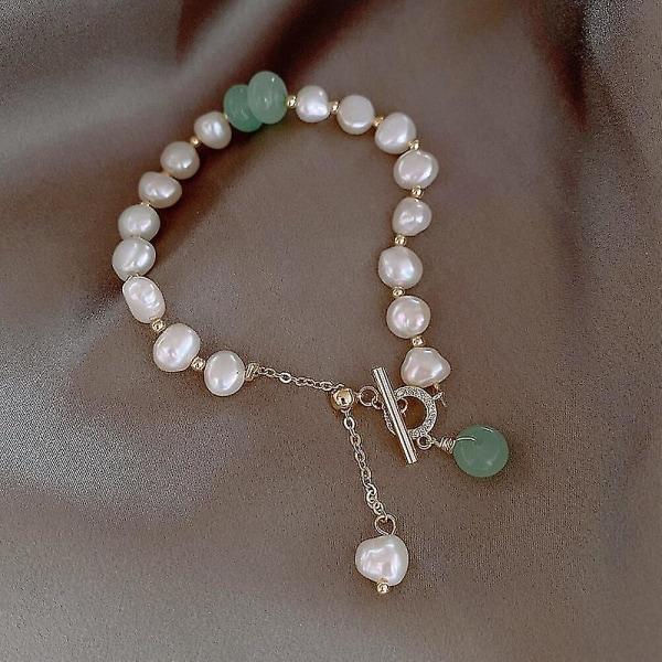 Klassisk mode natursten pärlhänge armbånd til kvinder Elegant nyt Lucky Cuff armbånd Ann
