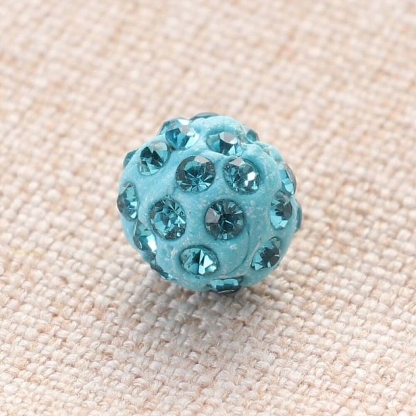 20 ST Crystal Rhinestone Beads DIY Spacer Tillbehör