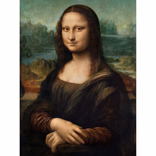 TG Mona Lisa, Pussel - 1000 Bitar multifärg