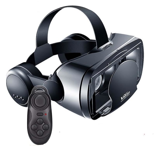 2023 Vrg Pro Briller VR Virtual Reality 3D-briller til 5,0-7,0 tommer smartphones Blu-ray-headsetbriller