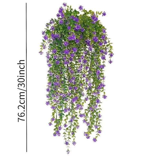 69 mesh eukalyptus kamelia vin efeu blandet farve simulering grøn plante pengeblad vægophæng lille lotus Mixed colors (customized)