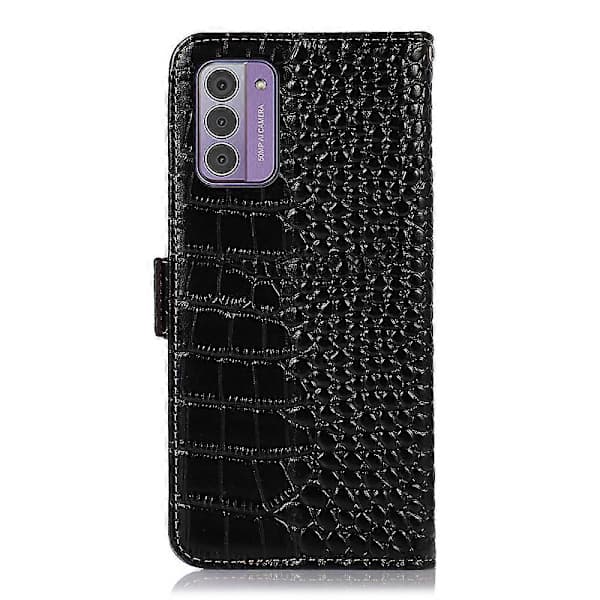 Krokodilmönstrat premiumläderfodral för Nokia G42 5G_yux