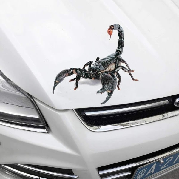Galaxy Realistisk skorpion bil klistermärke simulering reptil bil klistermärke 1 praktiskt populärt hållbart