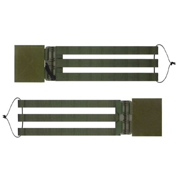 Outdoor Tactics Vest Hurtigkoblingsspænde til JPC CPC NCP Jagtkombination Side Midjebælte Hurtigkoblingsspænde Army Green