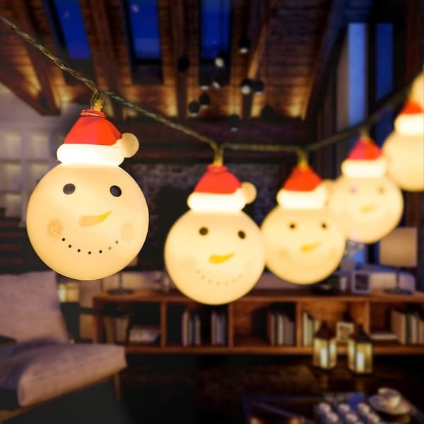 Julelys, Vanntett Julenisse 20 LED