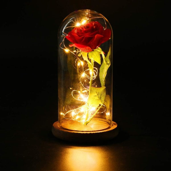 Rose i glas, evig ros i glas