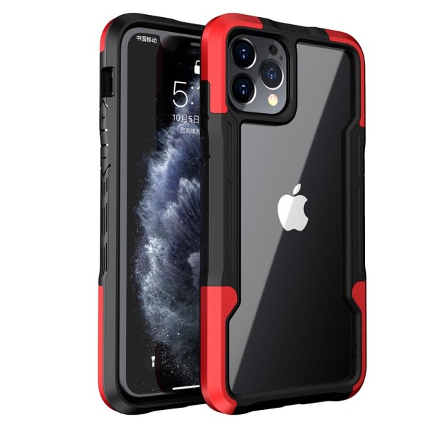 TG iPhone 12 Pro Max - ARMOR Skal Rött