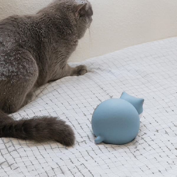 Tecknad Cat Shape Varmvattenpåse Silikon Håndvarmere