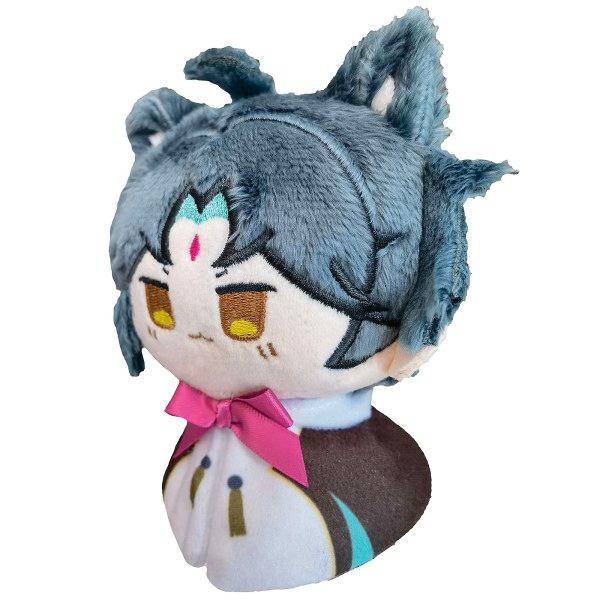 Plushleketøy Venti Zhongli Kazuha Xiao, Nøkkelring Anime Character Myk Fylt Gave til Spillefans (Xiao) - På Lager