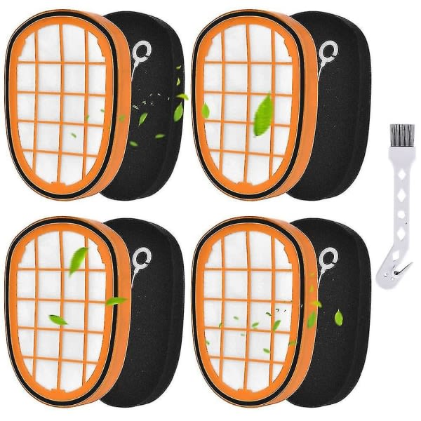 4-pakkisuodatin Philips SpeedPro Max Aqua käsikäyttöiselle FC6812 FC6813