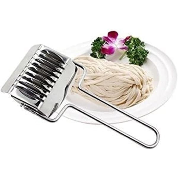 Deigkutter i rustfritt stål, manuell pastamaskin/kjøkkenredskap for å lage pasta/spaghetti