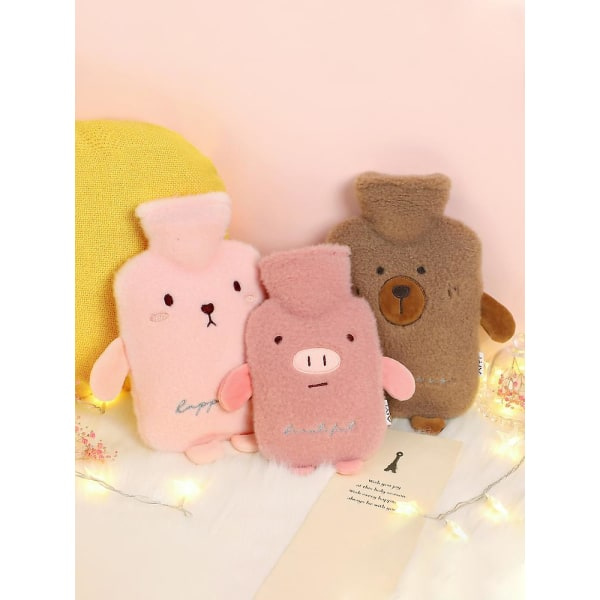 Plush Lämpötyyny Kädenlämmitin Veden Injektio Lämmin Vatsa Lämpökompress