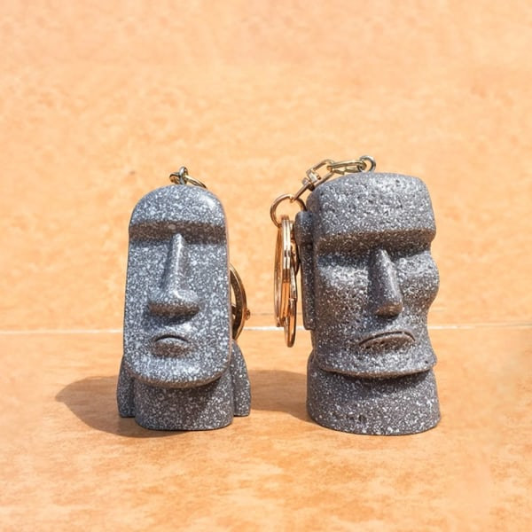 Moai-hahmo avaimenperä B B B