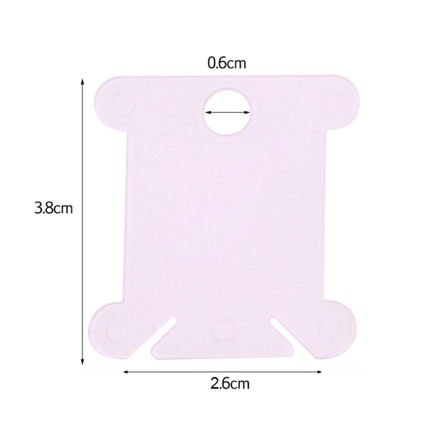 100 stk Broderitrådhållare Floss Craft Bobbin C