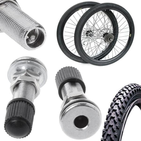 2 st 31 mm cykelventiler Schrader för ventil Ultralätt zinklegering MTB Mountain Road Bi