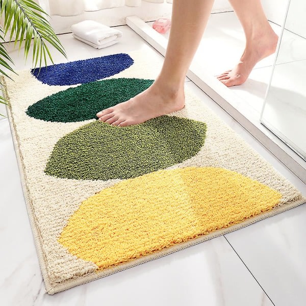 Tjock badrumsmatta halkfri matta badrumsmatta 45*65cm