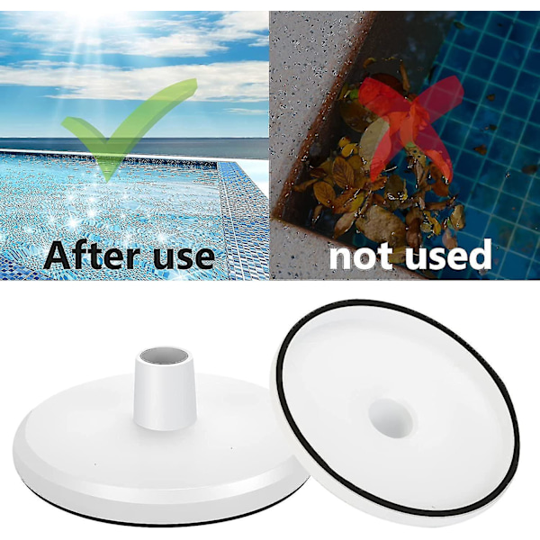 2024 Sp1106 Pool Skimmer Vakuumplade - til Hayward Swimming Pool Skimmer Sp1082 1084 1085 1075 Passer til Skim Vac Plade Nedgravet Pool Skimmer Udskiftning