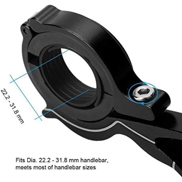 Pyörän ohjaustangon pidennys, Heavy Duty -pidennys GPS-valoille