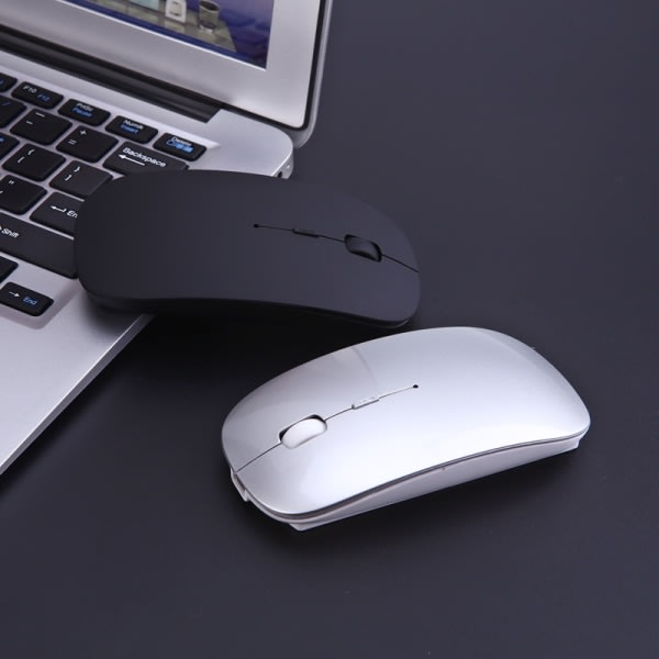 Trådlös Bluetooth -mus för Macbook Pro/macbook Air/ipad/laptop/imac/pc