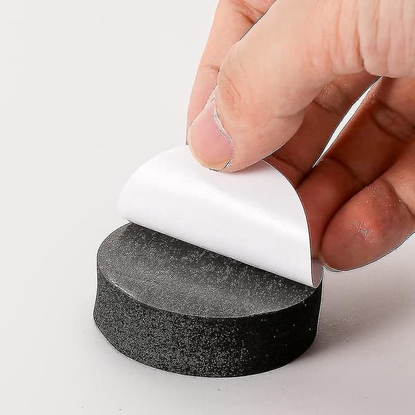 100 stk. Naturgummi urtepottefødder Usynlige urtepottefødder til store udendørs planter 50 mm -CH -GLS[C]