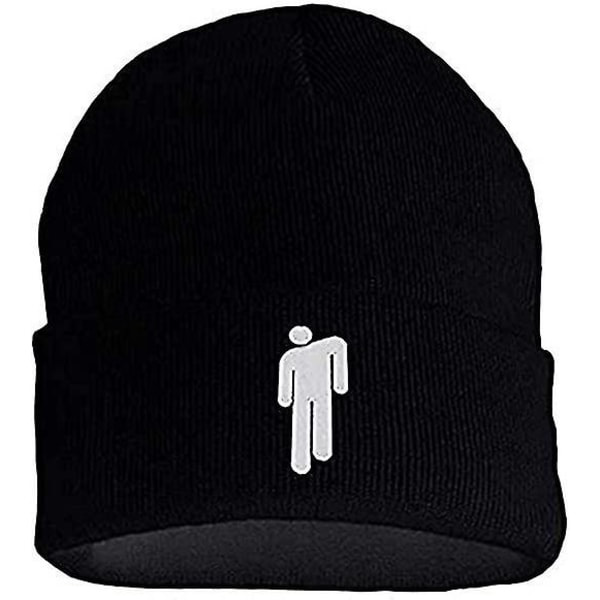 Retro Unisex Stickad Mössa i Många Färger Höst Vinter Hiphop Varm Mössa