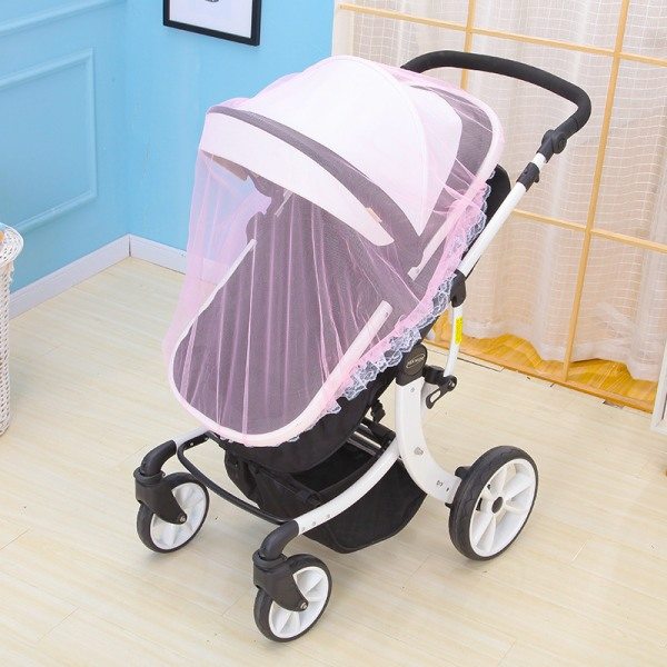 2 stk Moderne baby- og vogn mygg- og insektnett