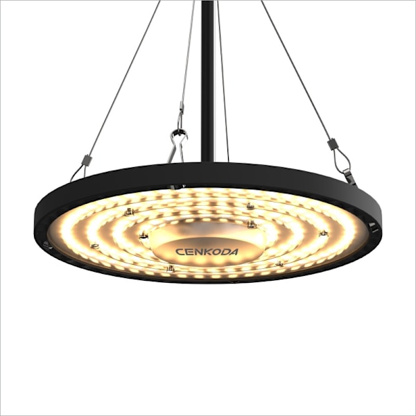 Fullspektrum växtlampa växthus växthusplantering drakfrukt inomhus LED-växtlampa gruvlampa 200W-6500K