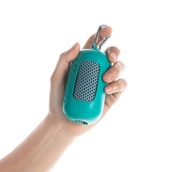Kannettava Mini Silika-geelisetti Kylmä Pyyhe Polyesterikuitu Ulkoilma Jäähdytyspyyhe Fitness urheilu kuntosali Juoksu nopeasti kuivuva Kylmä Pyyhe Lake Blue 30*90cm