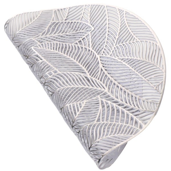 TG Runda Bordstabletter för Middagsbord Set med 6 Metallic Hollow Out Silver