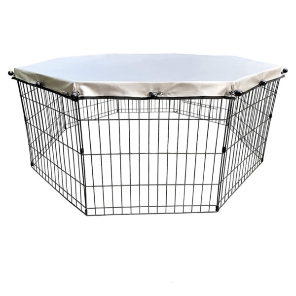 Octagonal Dog Fence Top Cover, Shade Cover,
