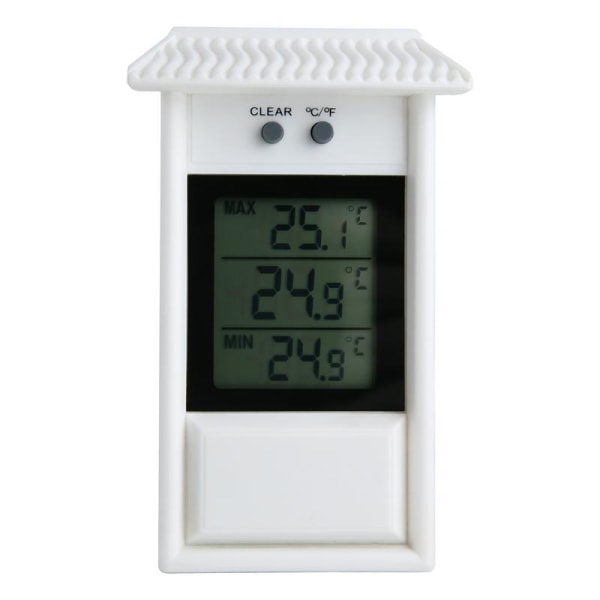 TG Vit havetermometer indendørs- og udendørstermometer køleskab