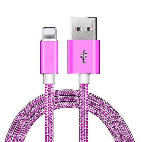 10 jalan raskaskäyttöinen punottu 8-nastainen iPhone USB-latauskaapeli