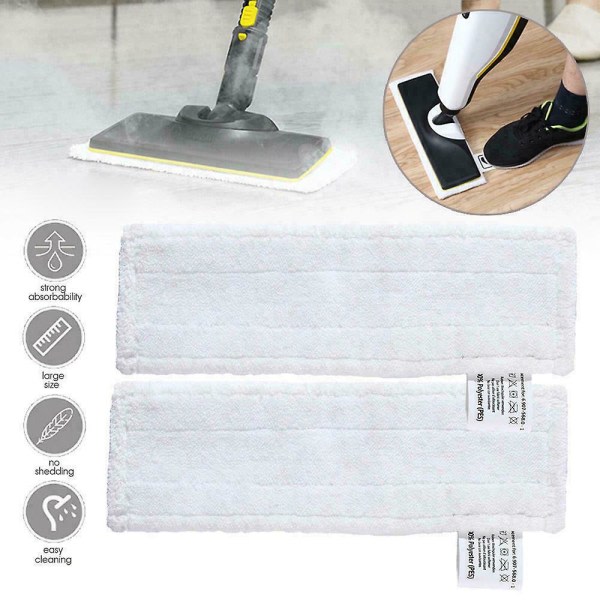 1/3/6 stk Karcher SC1 SC2 SC3 SC4 SC5 Dampvask moppe frotté gulvpude sæt
