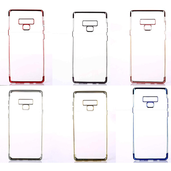 TG Samsung Galaxy Note 9 - Stilrent Floveme Silikonskal Svart Svart