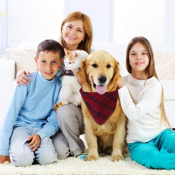 4st Hundhalsduk, Hundhalsduksbandana Hundhalsduk Tvättbar