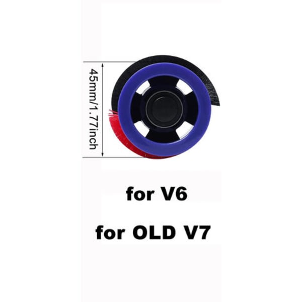 Galaxy Ersättningsrengöringsborste för Dyson V6 Total Clean V6 Absolute V7 dammsugare (gammal version)