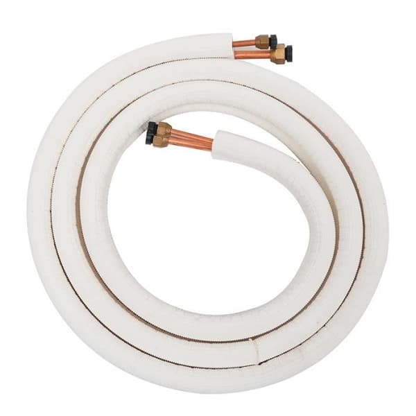 TEMPSA Aircondition Rør - 1/4+3/8 - Isoleret Kobber - 3M White_max White