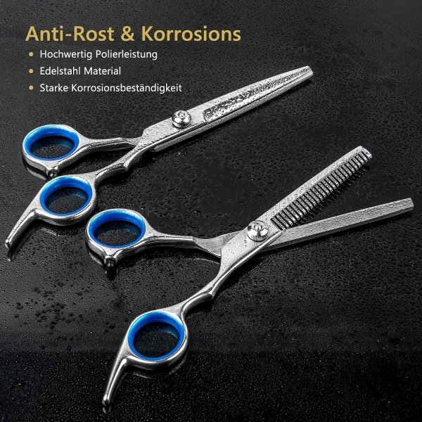 TG Professionell set, rostfri frisörsax