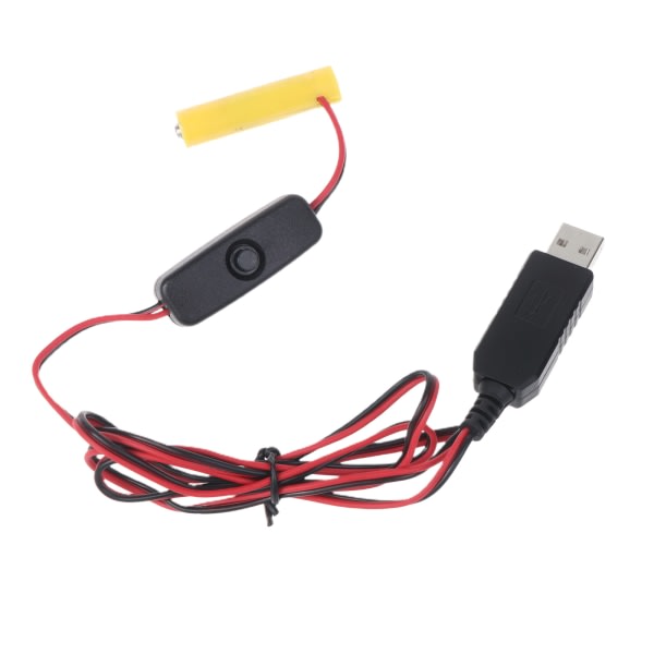 USB power AAA-paristo 1 M AAA-paristo, LED-valo ja lisää virtalähde 1M