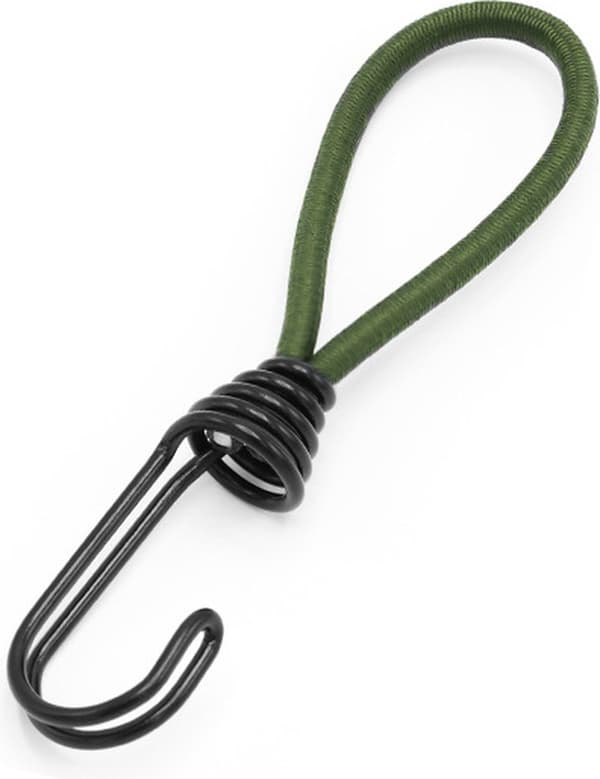 Bungee - Snören med krokar - Kort, elastiskt rep för tält - Korta krokar av elastiskt rep
