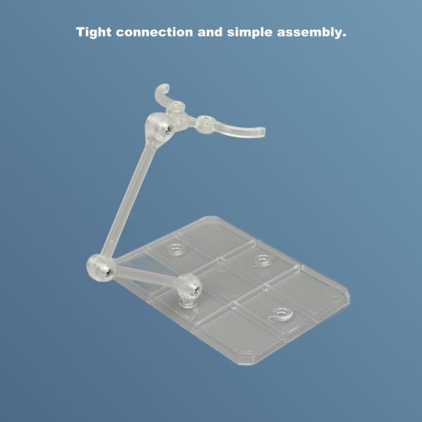 10 Set Action Figure Stativ Transparent Akryl Anime Figur Display Stativ Stödhållare Bas