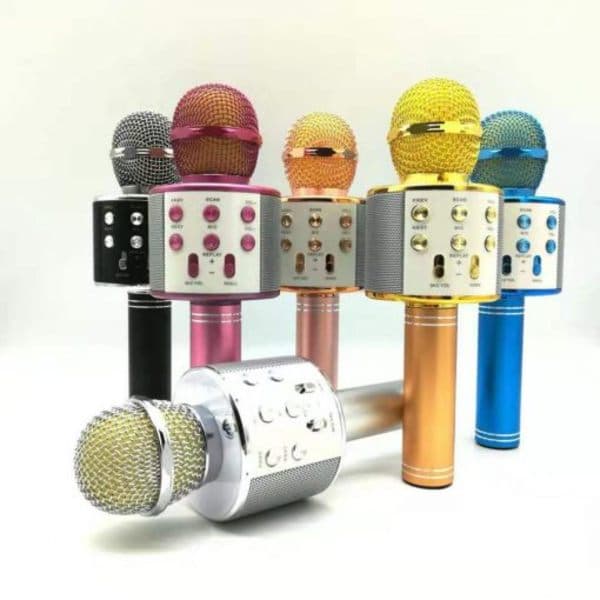 JULKORT KTV bluetooth karaoke WS-858 WSTER vaaleanpunainen
