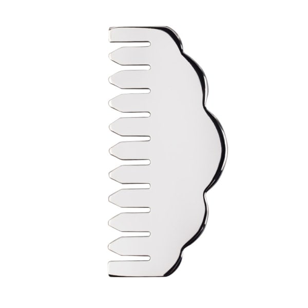 TG Gua Sha -kasvoväline Ruostumaton teräs Kaavin hierontaväline kasvoille Ruostumaton teräs Gua Sha -työkalu matkakassilla (4 kpl)