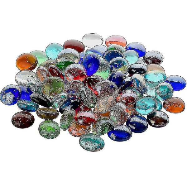 Glas Pebble 500g Glas Pebble För Akvarium Och Dekoration Glas Nuggets 20cm Pärlor Stenar Fisk Akvarium Pärlor