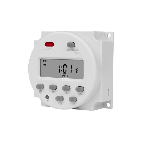 1 stk. cn101a LCD Tidsafbryder 12V 110V 220V Tidsrelæ Gadebelysning Display Panel Strømtimer (220V), fra DEBUNS