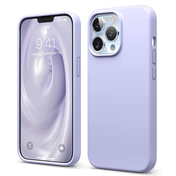 TG Tyylikäs Iskunvaimennuskuori (Floveme) - iPhone 13 Pro Violetti